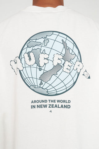 BLOCK TEE 220/FLIGHT PLAN CHALK