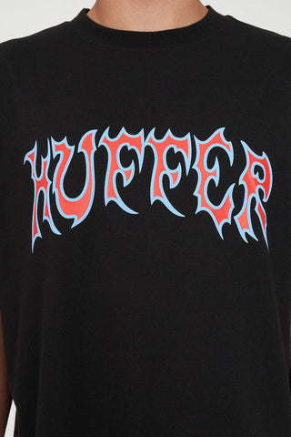 BLOCK TEE 220/MEGA BLACK