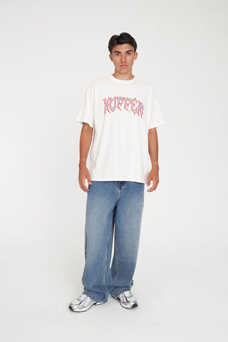 BLOCK TEE 220/MEGA CHALK
