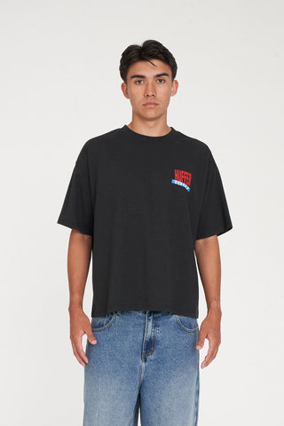 CROP BLOCK TEE 220/MEMPHIS BASALT