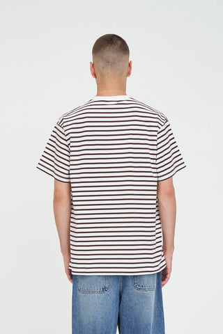 MENS OUI OUI SUP TEE CHESTNUT/CHALK