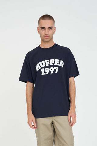 BLOCK TEE 220/SLAB NAVY