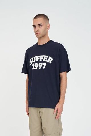 BLOCK TEE 220/SLAB NAVY