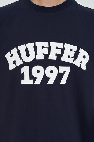 BLOCK TEE 220/SLAB NAVY