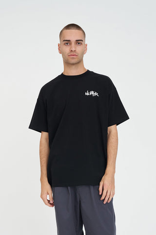 BLOCK TEE 220/ETCHING BLACK