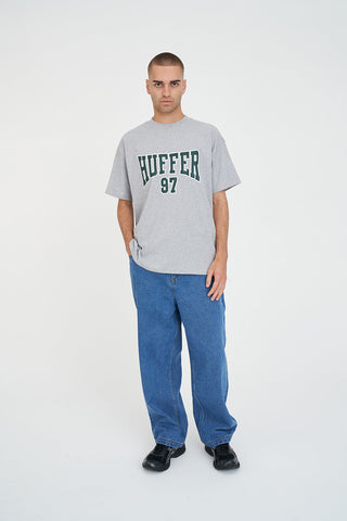 BLOCK TEE 220/GAINS GREY MARLE