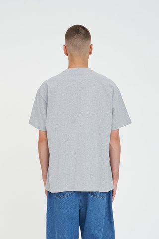 BLOCK TEE 220/GAINS GREY MARLE