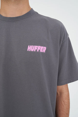 BLOCK TEE 220/HAZE FLINT GREY