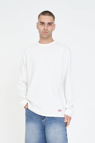 WAFFLE LS TEE CHALK