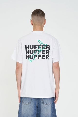 SUP TEE 190/STACKED AS WHITE