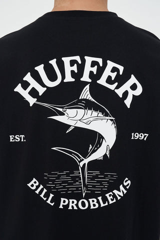 SUP TEE 190/BILLED BLACK