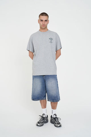 SUP TEE 190/BILLED GREY MARLE