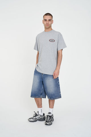 SUP TEE 190/ROUNDERS GREY MARLE