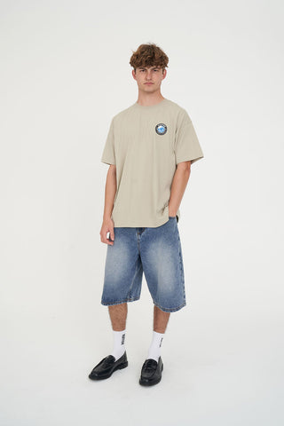 BLOCK TEE 220/INTL. MOONROCK