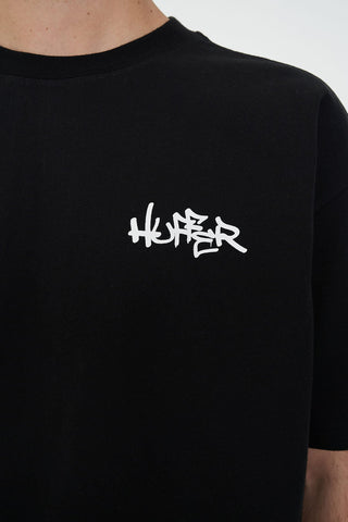 BLOCK TEE 220/ETCHING BLACK