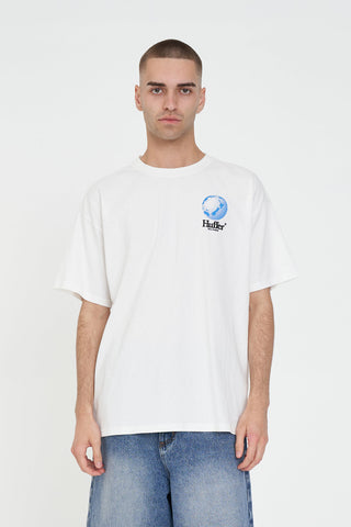 BLOCK TEE 220/DIGIWORLD CHALK