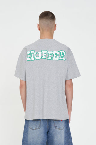 BLOCK TEE 220/VARIANT GREY MARLE