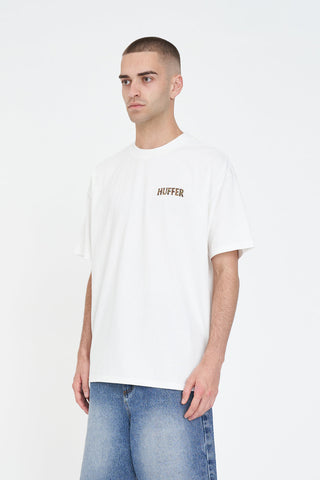 BLOCK TEE 220/WOODY CHALK
