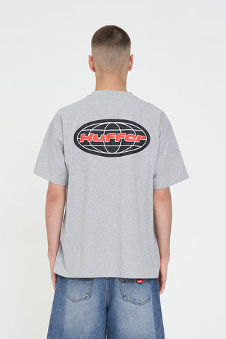 BLOCK TEE 220/MONDE GREY MARLE