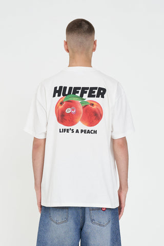 BLOCK TEE 220/FRESH CHALK