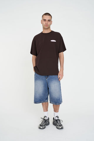 BLOCK TEE 220/CLIPSE COCOA