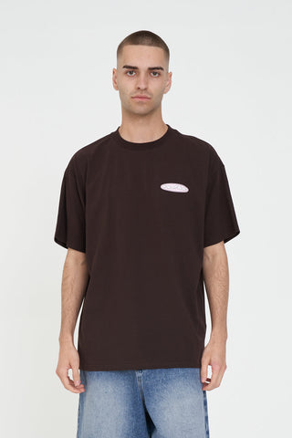 BLOCK TEE 220/CLIPSE COCOA