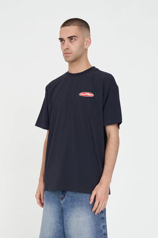 BLOCK TEE 220/CLIPSE NAVY