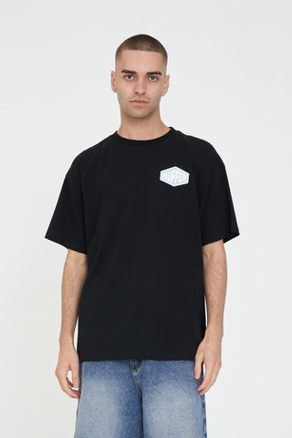 BLOCK TEE 220/MECH BLACK