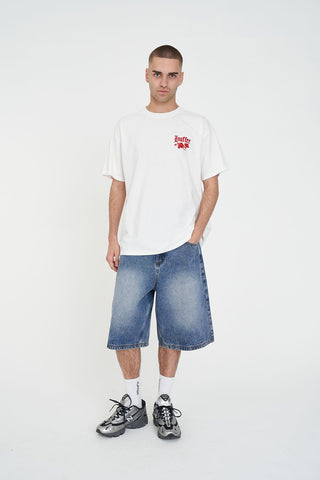 BLOCK TEE 220/STENCIL CHALK