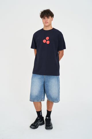 SUP TEE 190/OG 3BALL NAVY