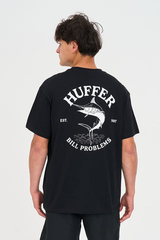 SUP TEE 190/BILLED BLACK