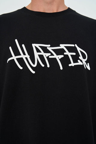BLOCK TEE 220/WAVES BLACK
