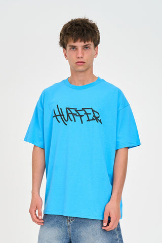 BLOCK TEE 220/WAVES WAVE BLUE