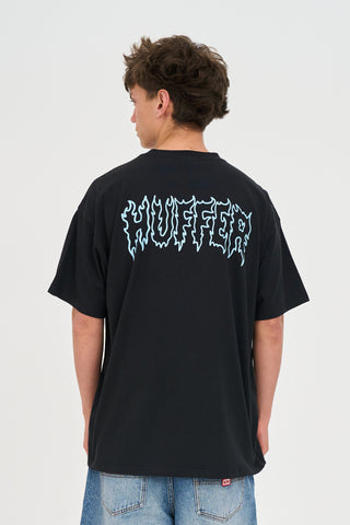 BLOCK TEE 220/GRAFFITEE BASALT