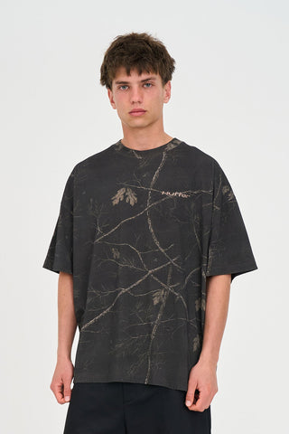 NIGHT CAMO BOX TEE 220 BLACK