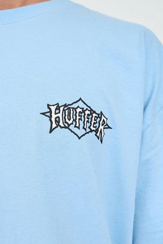 BLOCK TEE 220/SWELL BAY BLUE WASH