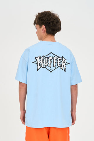 BLOCK TEE 220/SWELL BAY BLUE WASH
