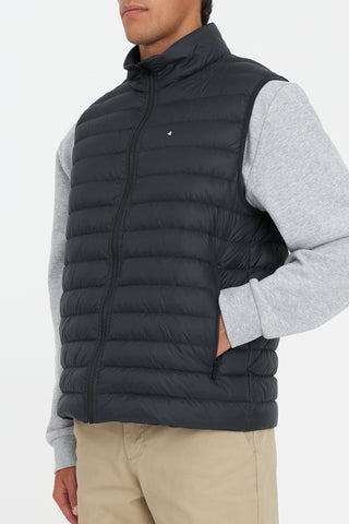 MENS CLASSIC PACKABLE VEST BLACK