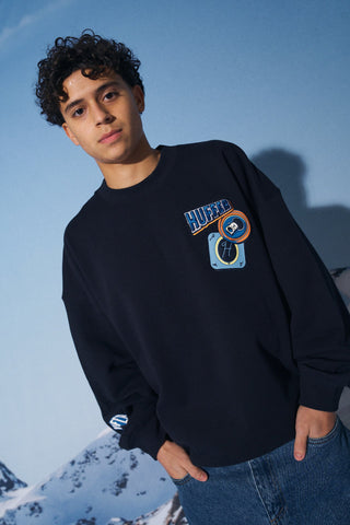 BOX CREW 350/PIE RUN NAVY