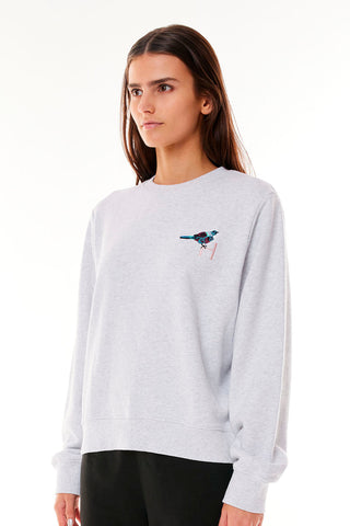 WMNS CLASSIC CREW/BREWED SILVERMARLE
