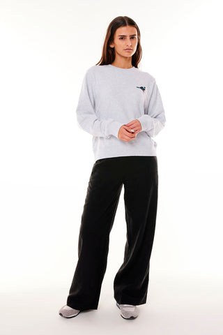 WMNS CLASSIC CREW/BREWED SILVERMARLE