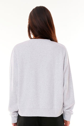 WMNS CLASSIC CREW/BREWED SILVERMARLE