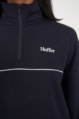 WMNS HFR BASIC ¼ ZIP NAVY