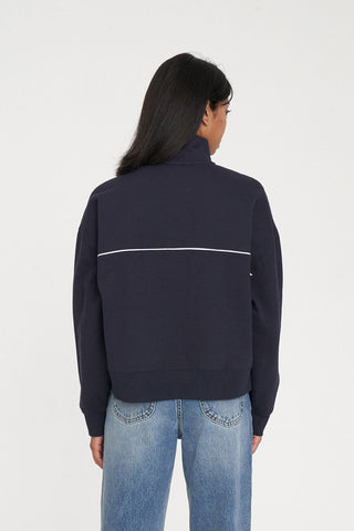 WMNS HFR BASIC ¼ ZIP NAVY