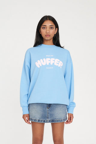 WMNS WEEKEND CREW/BLITHE CHILL BLUE