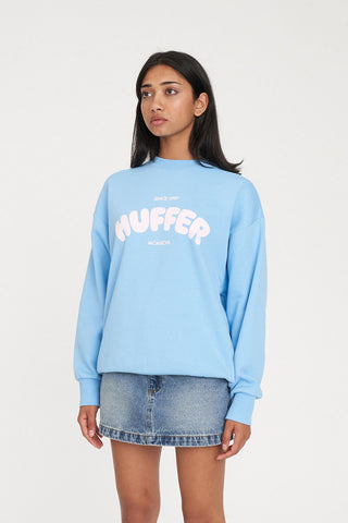 WMNS WEEKEND CREW/BLITHE CHILL BLUE
