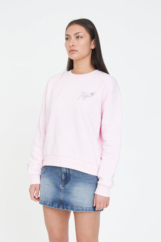 SLOUCH CREW 350/FLORETTE PRETTY PINK