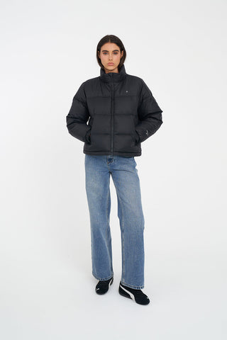WOMENS ALPHA DOWN JACKET BLACK