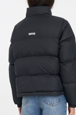 WOMENS ALPHA DOWN JACKET BLACK