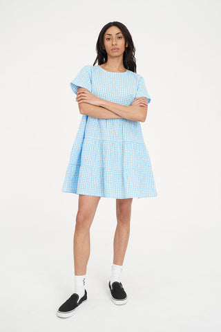 CATALINA MILLY DRESS BLUE/CHALK